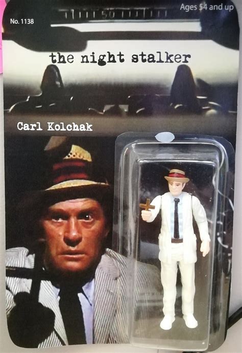 Carl Kolchak The Night Stalker 375 Action Figure Etsy