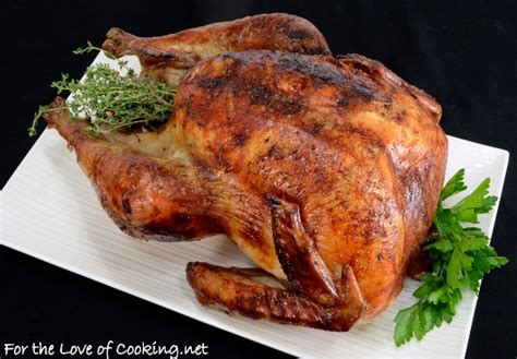 Roasted Turkey For The Love Of Cooking