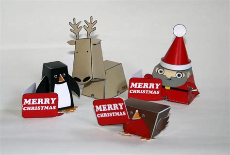 Creative Skidoo Christmas Paper Toys