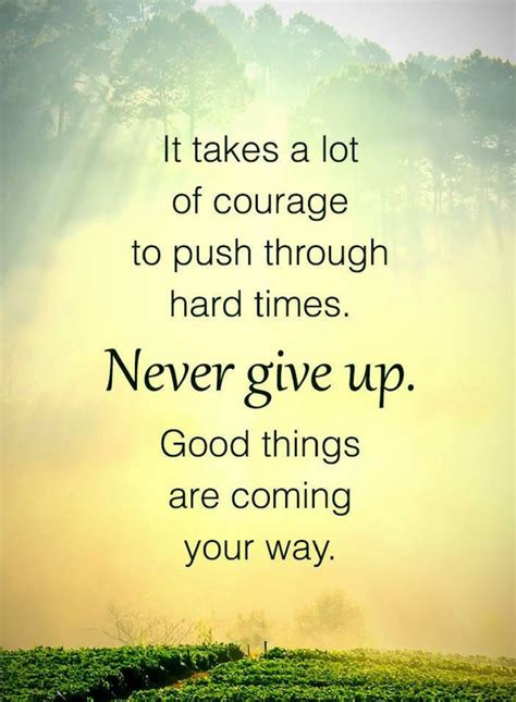 Quotes It Takes A Lot Of Courage To Push Through Hard Times Never Give