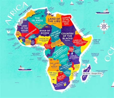 Literal World Map Reveals The Historical Meanings Of