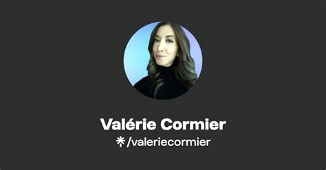 Valérie Cormier valeriecormier Official Linktree