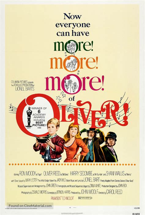 Oliver 1968 Movie Poster