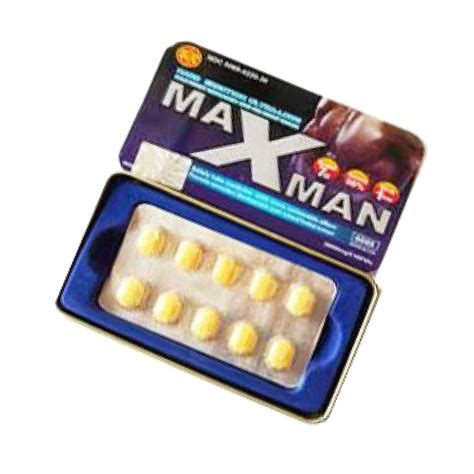 Jual [bawermart] Produk Maxman Tablet Asli Original Obat Impotensi Obat Tahan Lama Obat Kuat