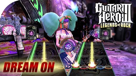 Dream On By Aerosmith 100 Fc Guitar Hero 3 Legends Of Rock Youtube