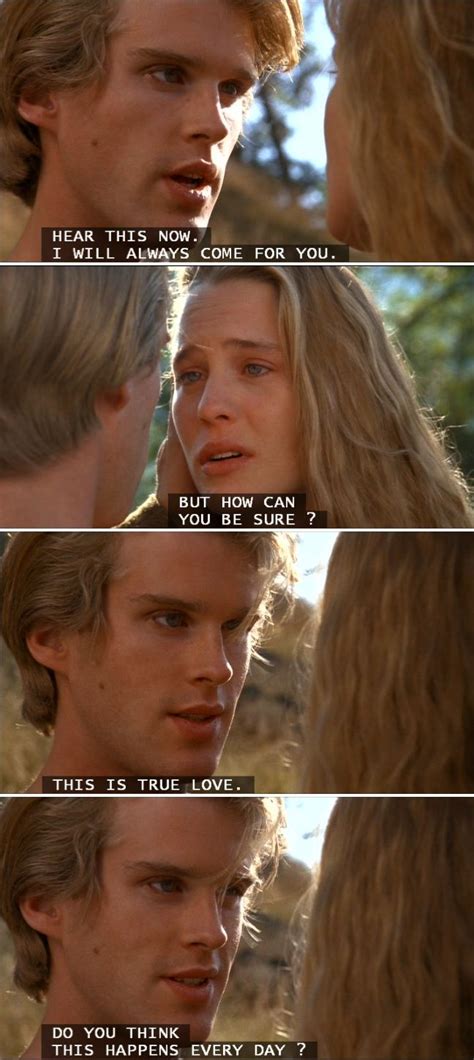 This Is True Love The Princess Bride Princess Bride Quotes One