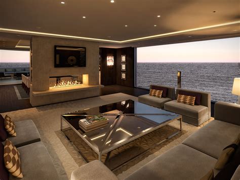 Superyacht Lounge Interior