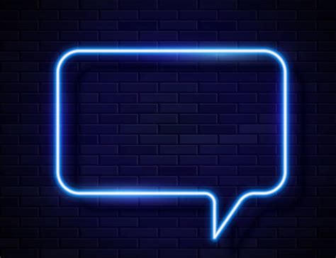 10600 Neon Speech Bubble Stock Photos Pictures And Royalty Free Images