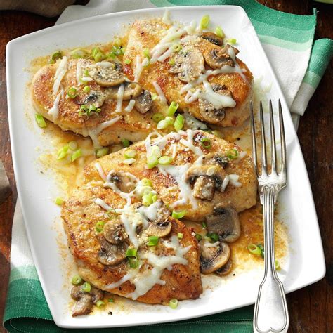 There's a reason boneless chicken breast recipes are in everyone's dinner arsenal. Baked Mushroom Chicken Recipe | Taste of Home