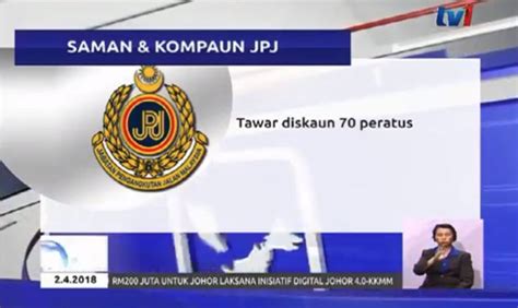 * dijamin clear dalam masa 3 hari bekerja. Diskaun Saman JPJ Bermula 2 April - 2 Mei 2018
