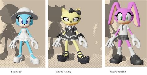 Female Sonic Avatar Characters By Projectfire978 On Deviantart