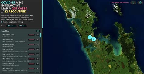 The alert level will be reviewed after 3 days for all areas except auckland & coromandel peninsula which is likely to remain at level 4 for an initial period of 7 days. Kiwi builds interactive map showing all the cases of Covid ...