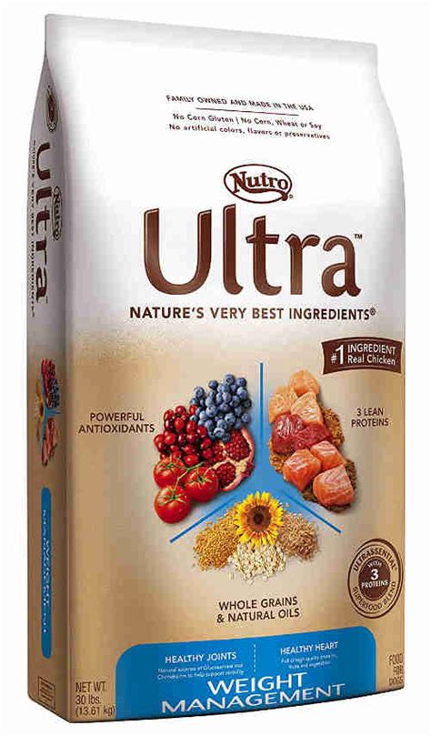 If you'd rather stay with canned weight because your dog already loves it, don't worry. Nutro Ultra Weight Management Dry Dog Food Review - Worlds ...
