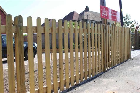 Timber Picket Fencing Jacksons Security Fencing