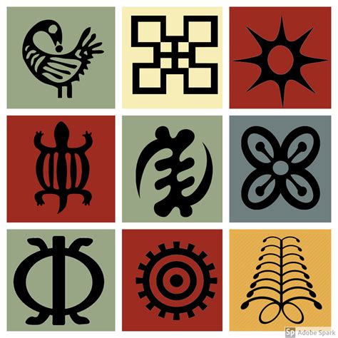 Símbolos Adinkra Adinkra Cloth Adinkra Symbols Mayan Symbols