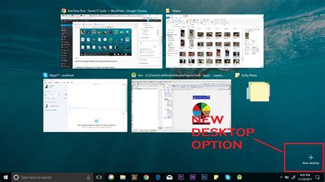 Windows 10 Virtual Desktop Shortcut Windows 10 Multiple Desktops