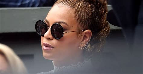 Beyonce Risks Nip Slip In Plunging Dress As She Steps Off A Luxury