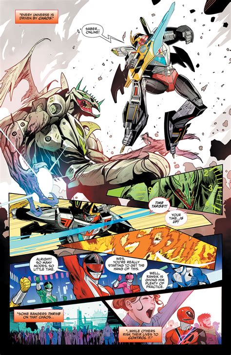 Comic Preview Mighty Morphin Power Rangers Issue 47 Ranger Command