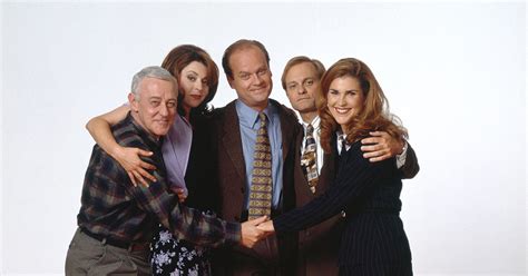 He has a radio talk show, which he uses to relay his wit and wisdom to others, but also struggles with his own. 'Frasier' Star John Mahoney Dead at 77 | ExtraTV.com
