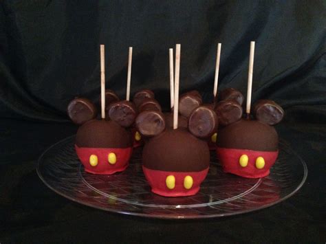 Mickey Mouse Chocolate Apples Chocolate Covered Fruit Chocolate