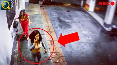 Weirdest Things Ever Caught On Security Cameras Cctv Youtube