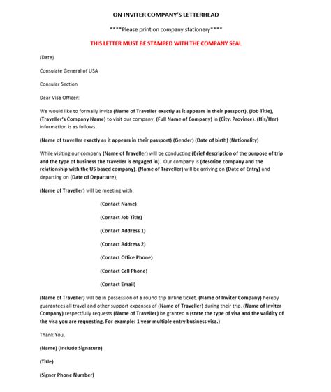 We did not find results for: How to write an Invitation letter for Business visa ...