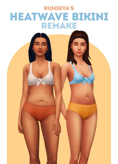 These 41 Sims 4 Swimwear CC Will Steal Your Sims Hearts