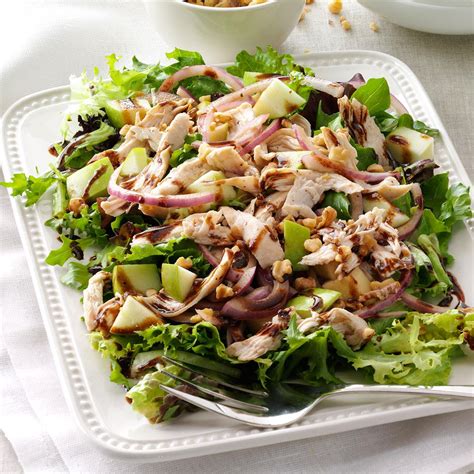 Chicken And Apple Salad With Greens Recipe Taste Of Home