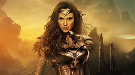 Wonder Woman 1984 Gal Gadot Golden Armor 4k 32329 Wallpaper