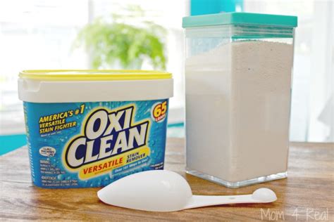 The Newest Addition To My Homemade Laundry Detergent Oxiclean Mom 4