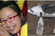 asiana crash plane victim killed truck fire heavy alive following teenager