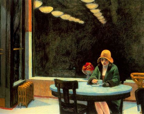 Automat By Edward Hopper Summers Wilding