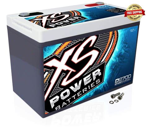D2700 Xs Power 12vdc Agm Car Audio Battery 4300a 100ah Group 27 In 2021