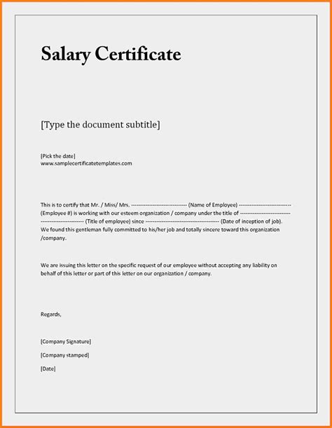Certificate Of Employment With Compensation Format Sansu Pertaining To Sample Certi Letter Of