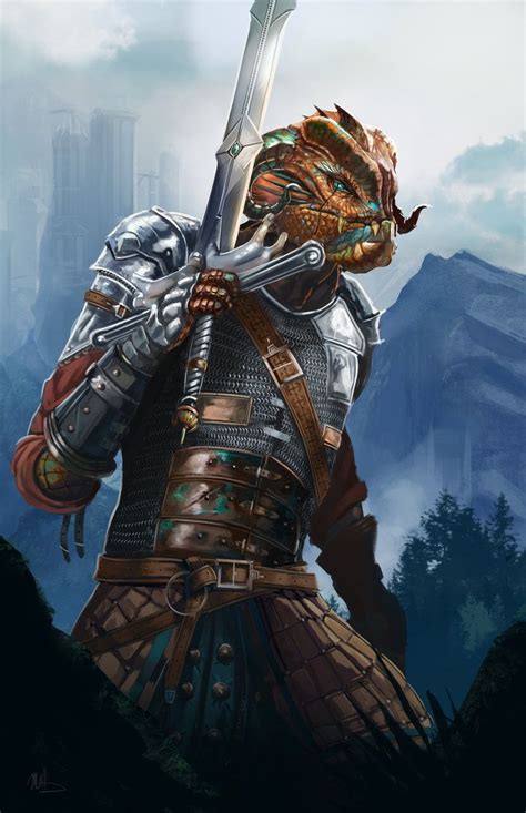 Dandd Dragonborn Warlord