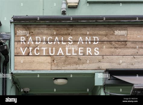 A Shop Sign In Islington London Esence Of Islington Radicals And
