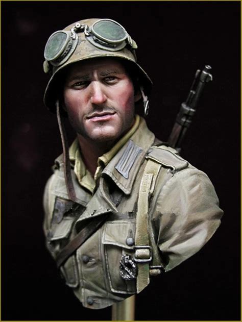 1 10 Resin Bust Model Kit Ww2 Germany 89d In Model Building Kits From Toys And Hobbies On
