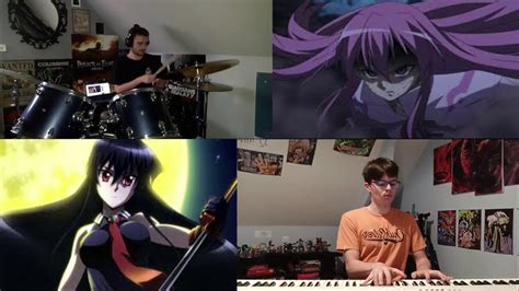 Akame Ga Kill Op 2 Liar Mask Duo With A Pianist And A Drummer
