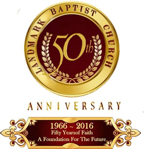50th Anniversary Photo Gallery Landmark Baptist Church