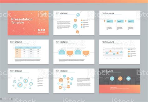 Page Layout Design Template For Business Presentation Stock ...