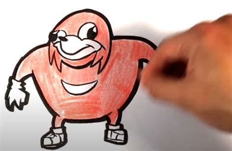 How To Draw Uganda Knuckles In 2021 Easy Pictures To Draw Pictures