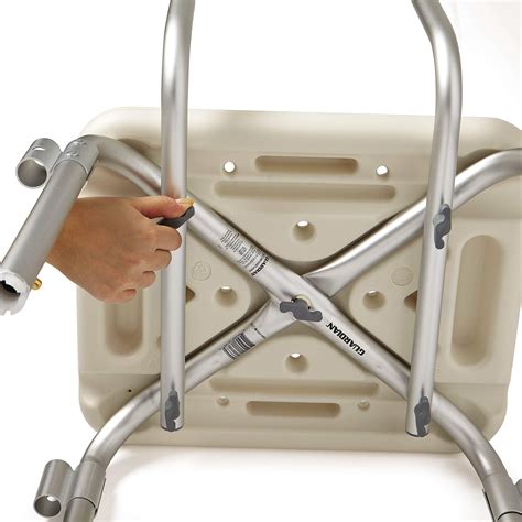 Medline Shower Chair Bath Seat With Padded Armrests And Back Great For
