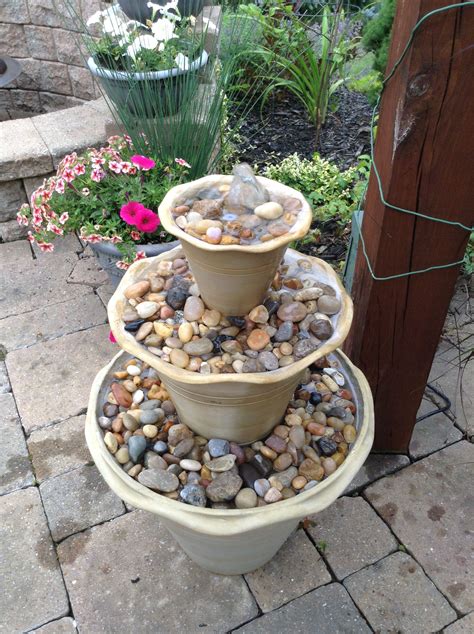 How To Make A Simple Garden Water Feature Easy And Fun To Make Water