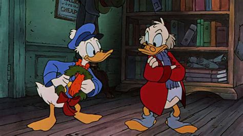 Fred Visits Scrooge Mickeys Christmas Carol Clip Disney Video