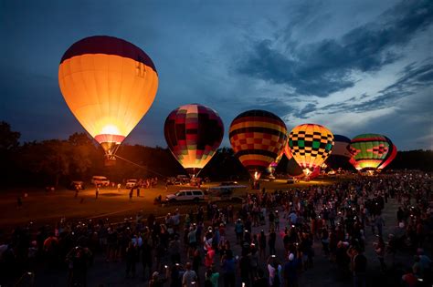 hot air balloon festival soaring over shawnee balloon enb