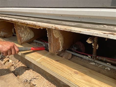 A Honest Concrete Contractorreplacing A Rim Joist And Sill Plate