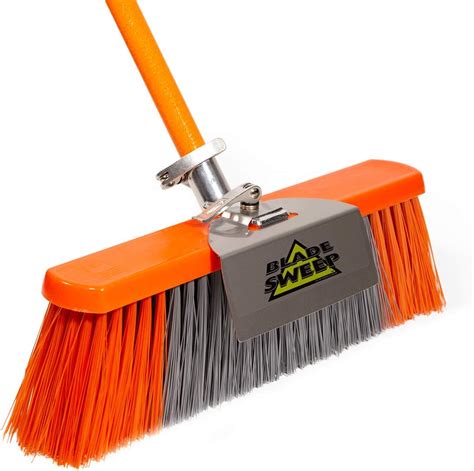 Blade Sweep Push Broom Outdoor Heavy Duty Push Broom Commercial