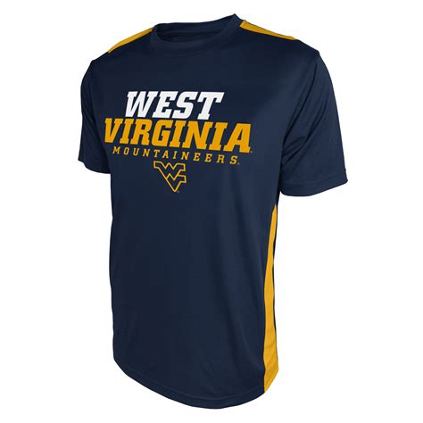 Ncaa Mens Athletic T Shirt West Virginia University Mountaineers