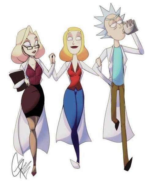 Fan Art Of Rick Sanchez And His Wife Guaranteed To Break Your Heart