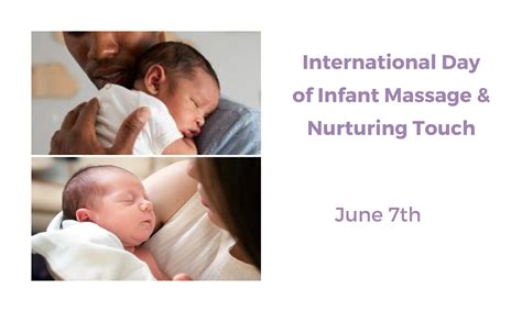 international day of infant massage and nurturing touch — infant massage usa